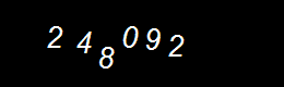 Real person number