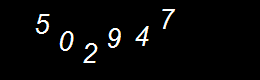 Real person number