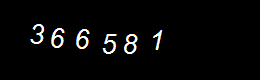 Real person number