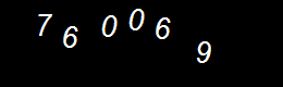 Real person number