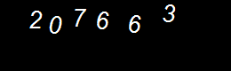 Real person number