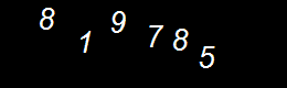 Real person number