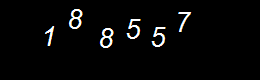 Real person number
