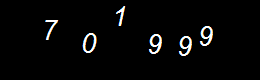 Real person number