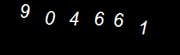 Real person number