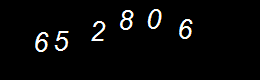 Real person number