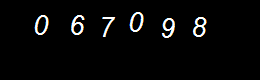 Real person number